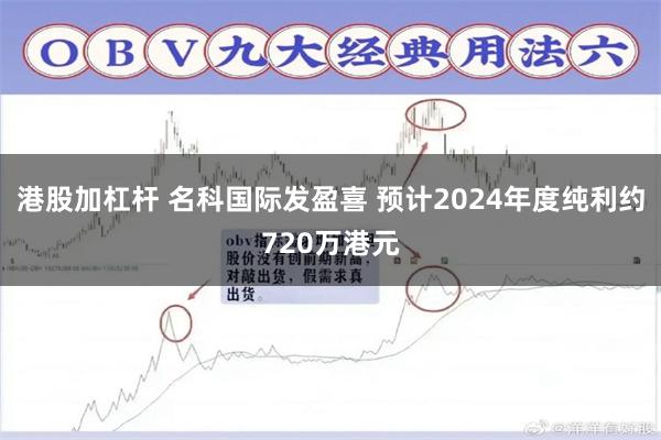 港股加杠杆 名科国际发盈喜 预计2024年度纯利约720万港元
